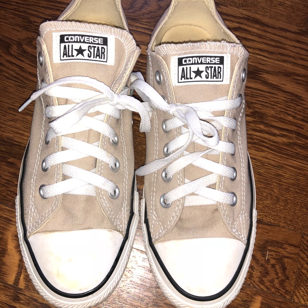 Tan Converse